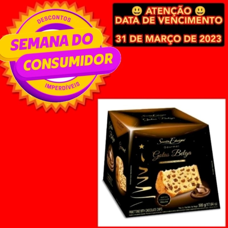 SANTA EDWIGES GOURMET GOTAS DE CHOCOLATE BELGA 500g Shopee