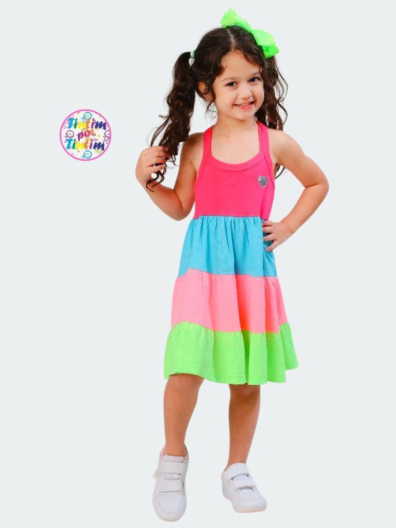 Vestido Fantasia Pequena Sereia -Deluxe – Pop Candy