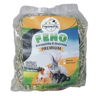5kg de feno fresco super premium para coelho hamster, porquinho da Índia e Roedores em geral.