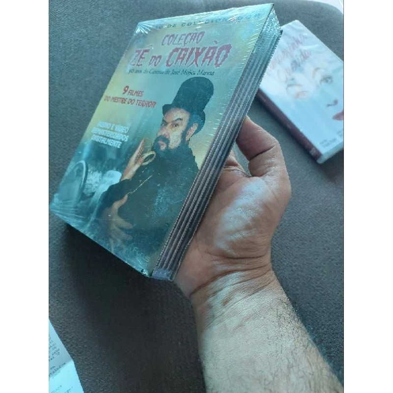 BOX DVD ZÉ DO CAIXÃO EDIÇÃO COLECIONADOR 9 DVDS LACRADO DE FÁBRICA