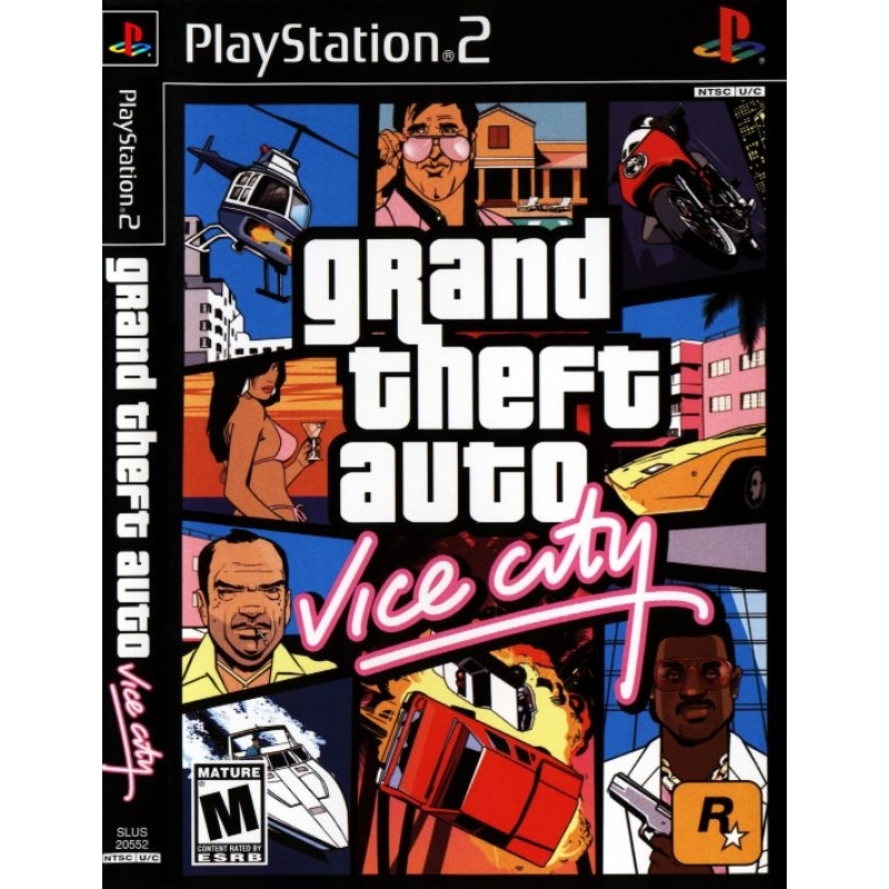 GTA Vice City Stories/Mapa/Manual para PS2 - Corre Que Ta Baratinho