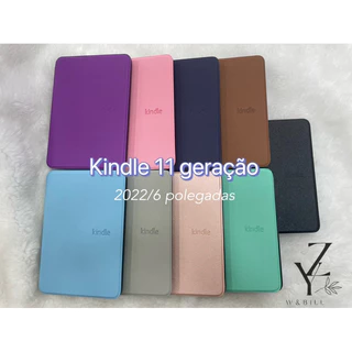 W.BILL Capa All-New Kindle (11a Geração-2022 Liberação C2V2L3) 6.0 Polegadas , Leve Com Despertar Automático/Sono Para 2022 1a e-Reader com nome Kindle