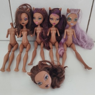 Boneca Monster High Music Festival Clawdeen Wolf usada loose