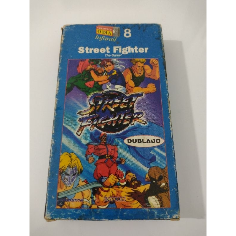 Box Dvd Anime Street Fighter 2 Victory Dublado Tv