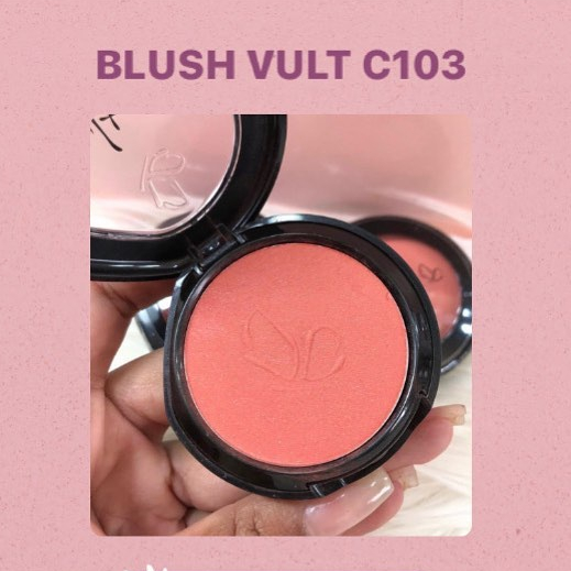 Blush Vult Make Up Compacto 5g 2 CORES DISPONIVEIS
