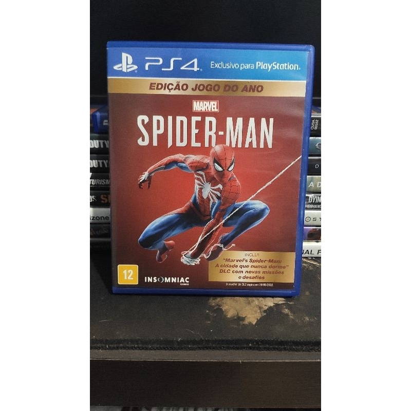 Spider Man Ps4 Mídia Física Shopee Brasil 8537