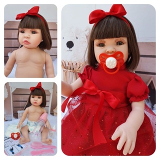 Bebe Reborn Boneca Silicone e acessórios com Postagem Rápida