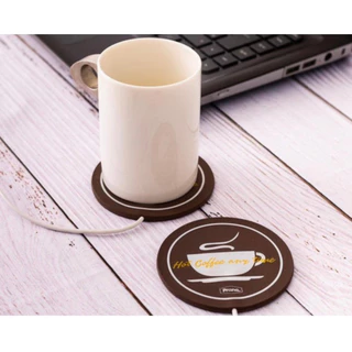 Aquecedor de Xícaras, copos, ,canecas USB Tapete em Silicone