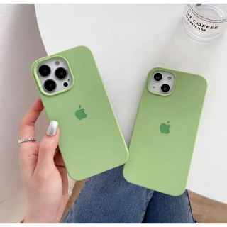 Capa Case Capinha Aveludada VERDE FOLHA Para IPhone X XS XSMAX XR 11PRO 7G 8G SE2020 7PLUS 8PLUS 11PROMAX XR 11 12 12PRO 12PROMAX 13 13PRO 13PROMAX 14 14PLUS 14PROMAX