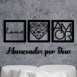 Quadros Decorativos em Mdf Para Quarto Sala Casa Parede