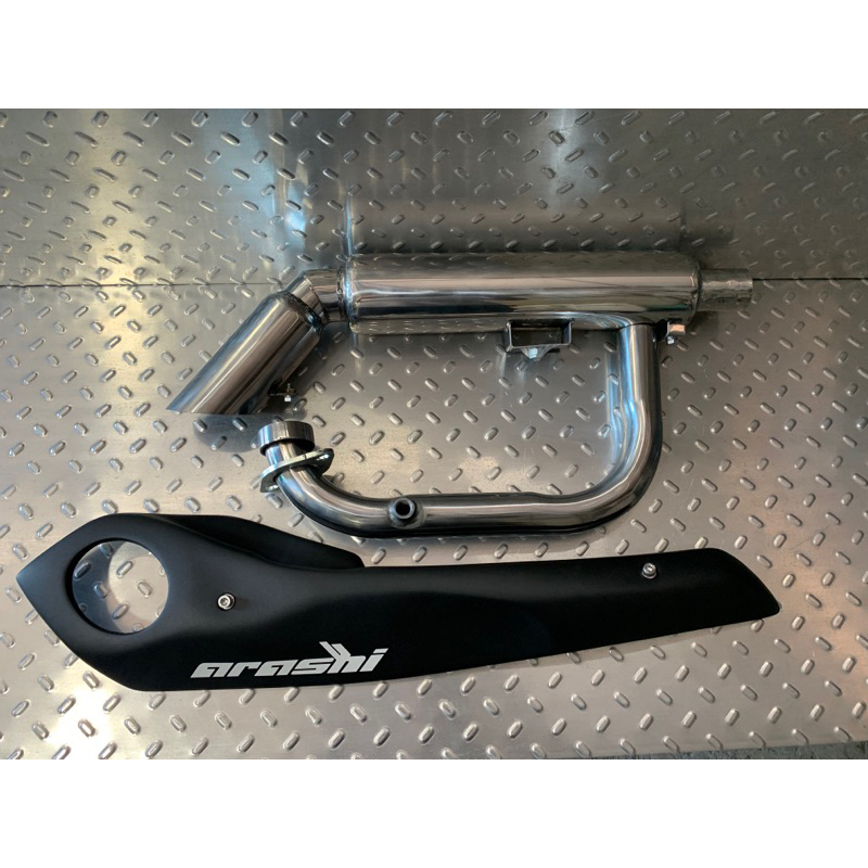 Escapamento Esportivo Arashi full inox Yamaha Nova Fazer Fz25 2018