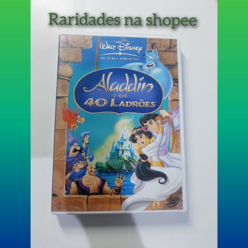 DVD Aladdin E Os 40 Ladrões Original | Shopee Brasil