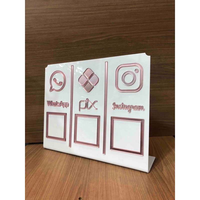 Display Qr code/ placa pix | Shopee Brasil