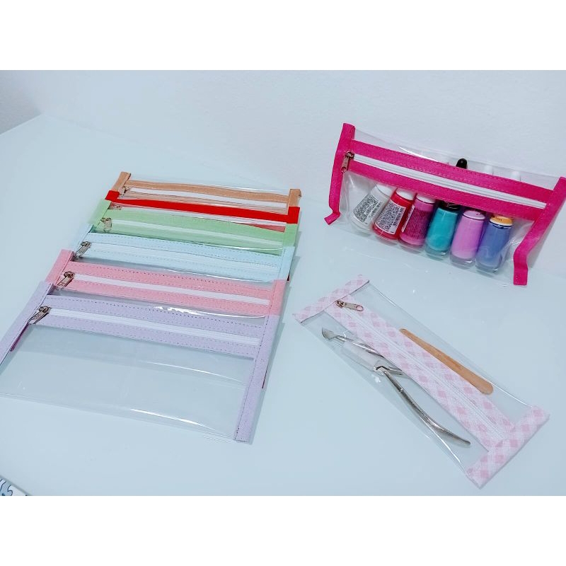 Saquinho Organizador Porta Esmaltes Manicure kit com 08 unidades