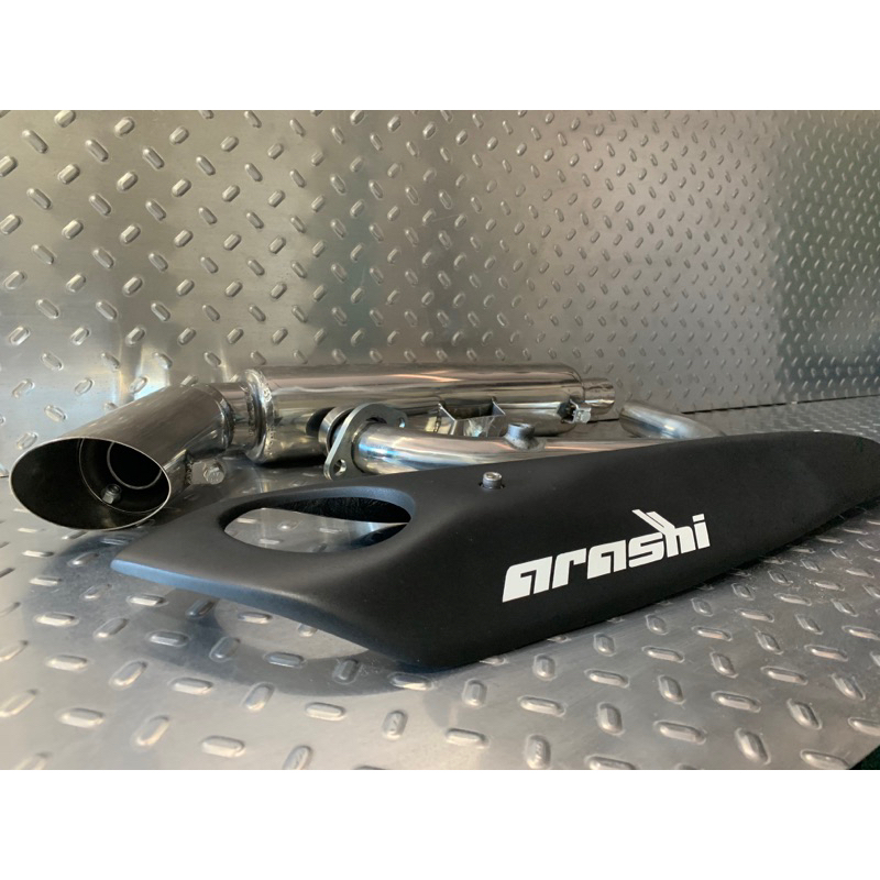 Escapamento Esportivo Arashi full inox Yamaha Nova Fazer Fz25 2018