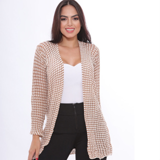 Cardigan Tricot Kimono Feminino Sobretudo Inverno Casaco Frio