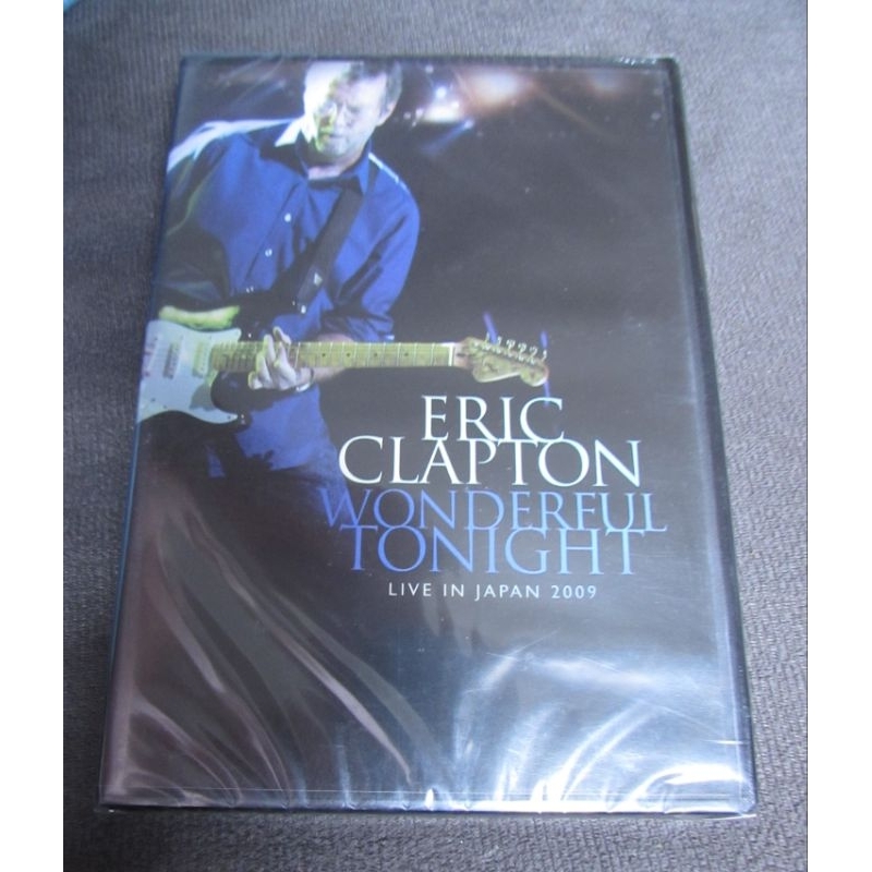 Eric Clapton wonderful tonight live in japan 2009 - dvd novo