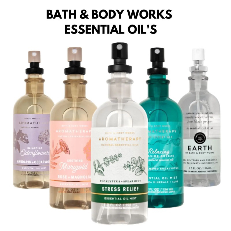 Spray com óleo essencial Bath & Body Works 156ml | Shopee Brasil