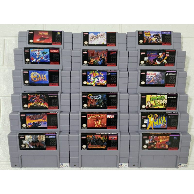 DK1 + DK2 + DK3 + MARIO + MKULT + ALADDIN + BOMB 1 P/ SUPER NINTENDO!!