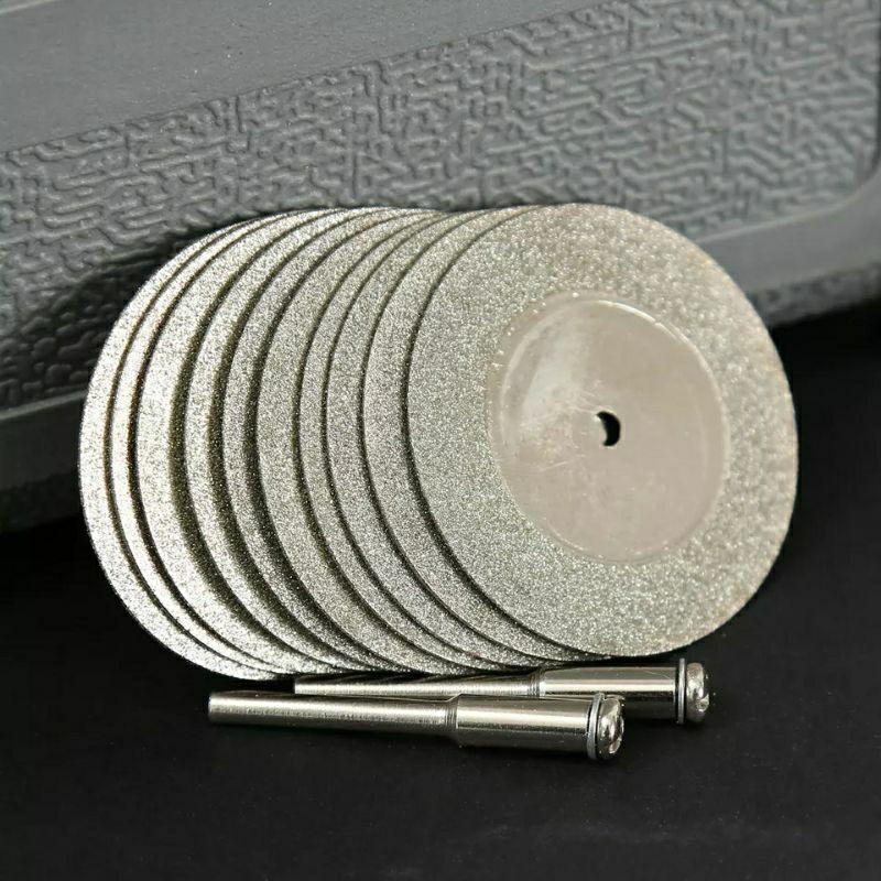Disco Corte Diamantado Para Micro Retifica 60mm, 50mm ou 40mm 5 Discos ...