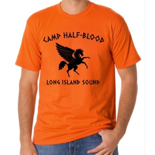 Camiseta Percy Jackson Camp Half Blood, Camiseta Feminina Usado 56032370