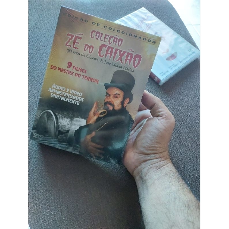 BOX DVD ZÉ DO CAIXÃO EDIÇÃO COLECIONADOR 9 DVDS LACRADO DE FÁBRICA
