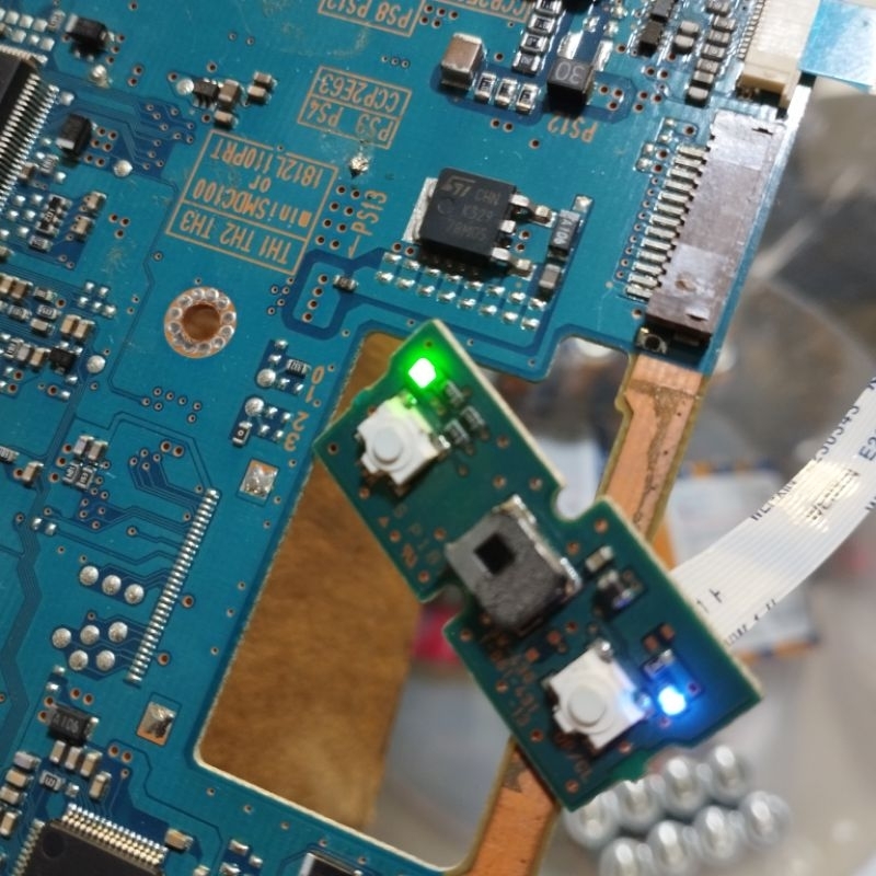 Placa Playstation 2 Fat 50000 GH - 023 Ligando e com Imagem