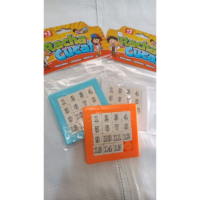 Kit 10 Racha Cuca Puzzle Quebra Cabeça Lembrancinha Atacado