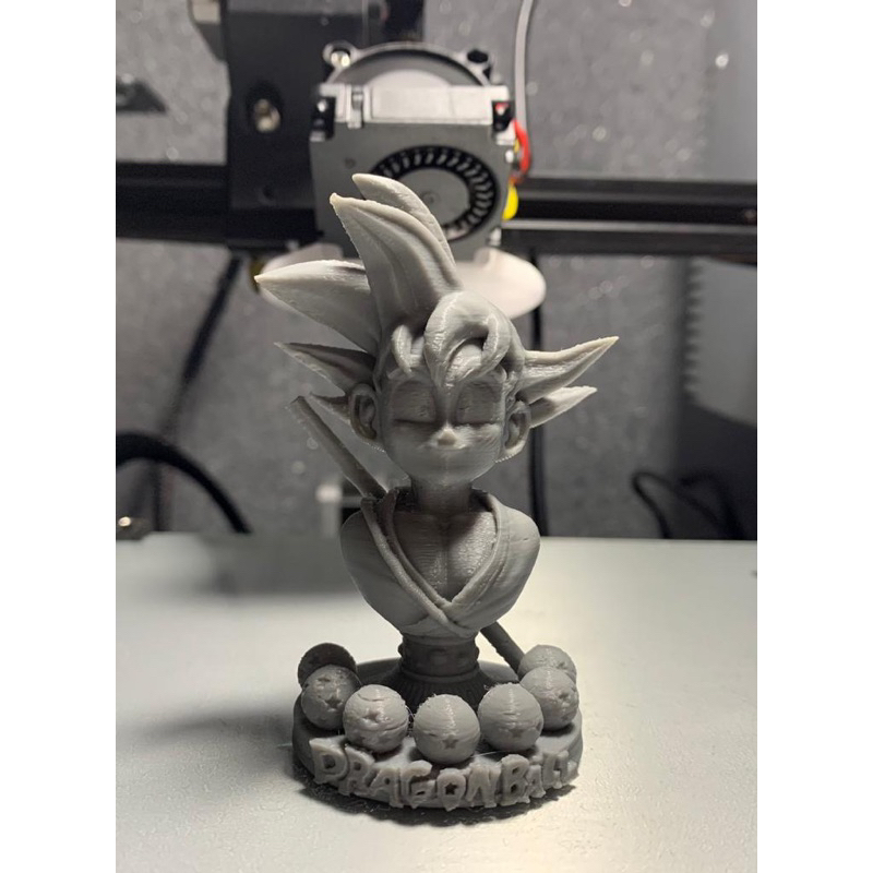 Busto Goku Kid - Impressão 3D