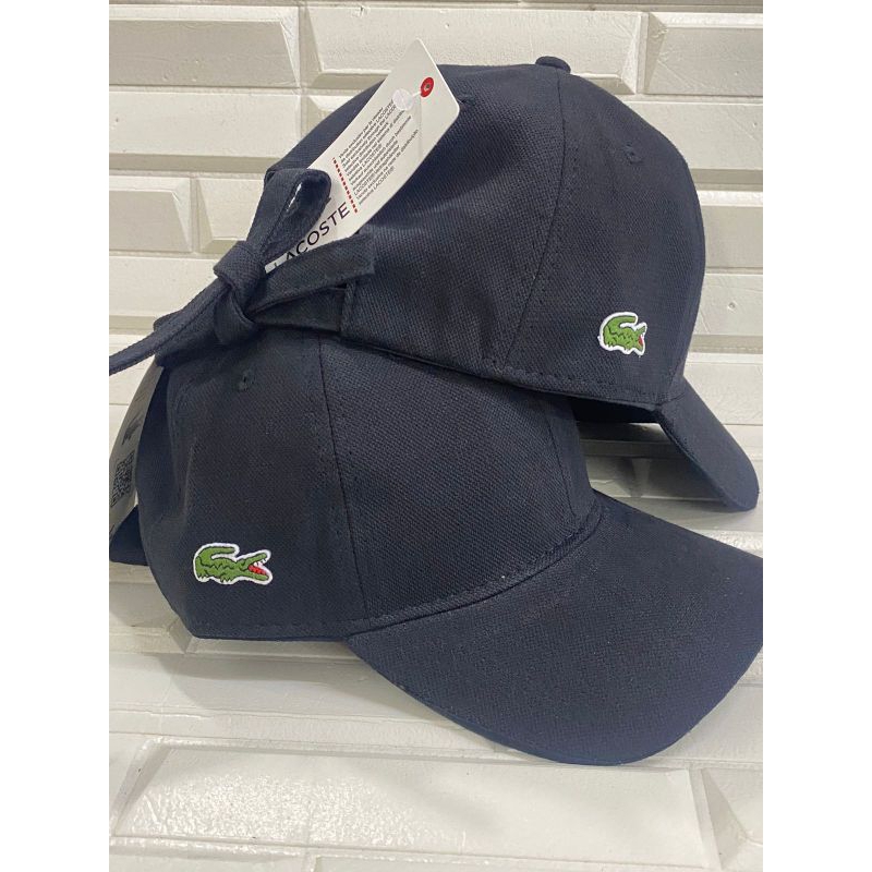 Boné Lacoste Lacinho Coleção Rara Aba Curva | Shopee Brasil
