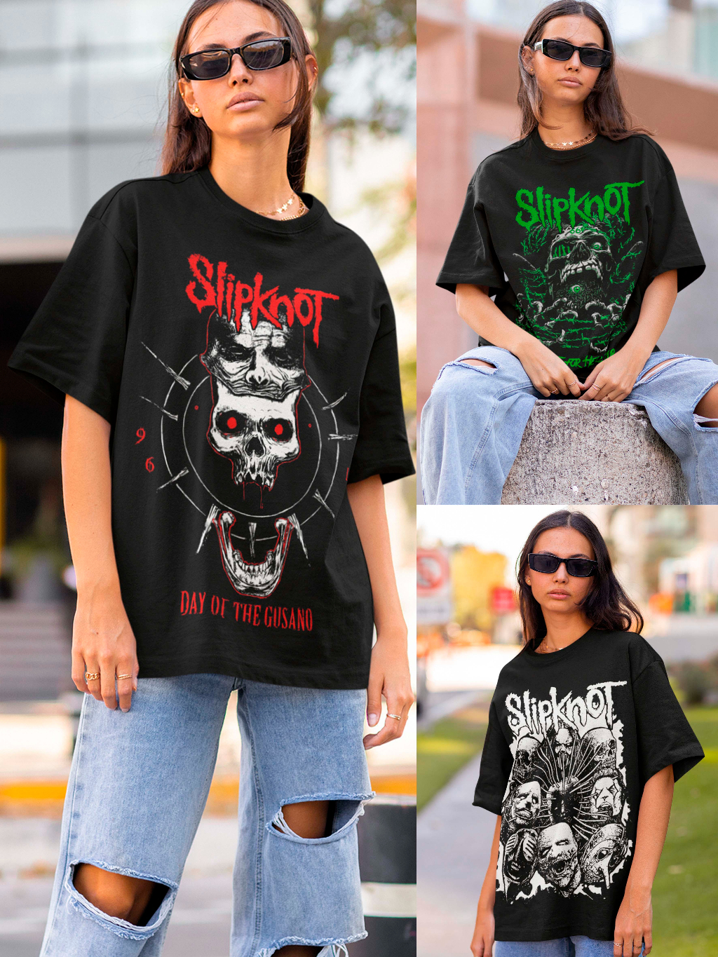 Slipknot Camisetas Rock Metal Banda Heavy metal Shopee Brasil