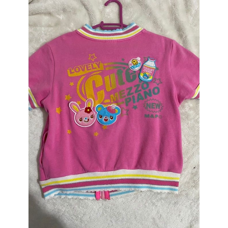 【めっちゃ変わる】 mezzo joji cutecore y2k kawaii tee baby blusa/colete piano トップス