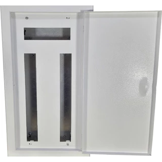 Quadro Distribuição Embutir Com Kit Trifásico 44c Din 100a