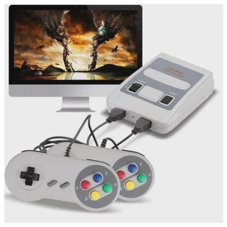 Video Game Classic Super Nintendo Mini SNES Com 2 Controles 8 Bits 620 Jogos Original Envio Imediato