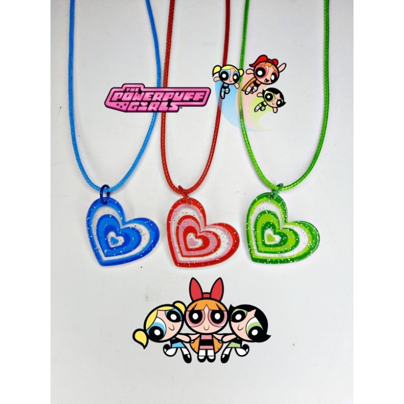 Colar cordão As meninas Super poderosas | Shopee Brasil