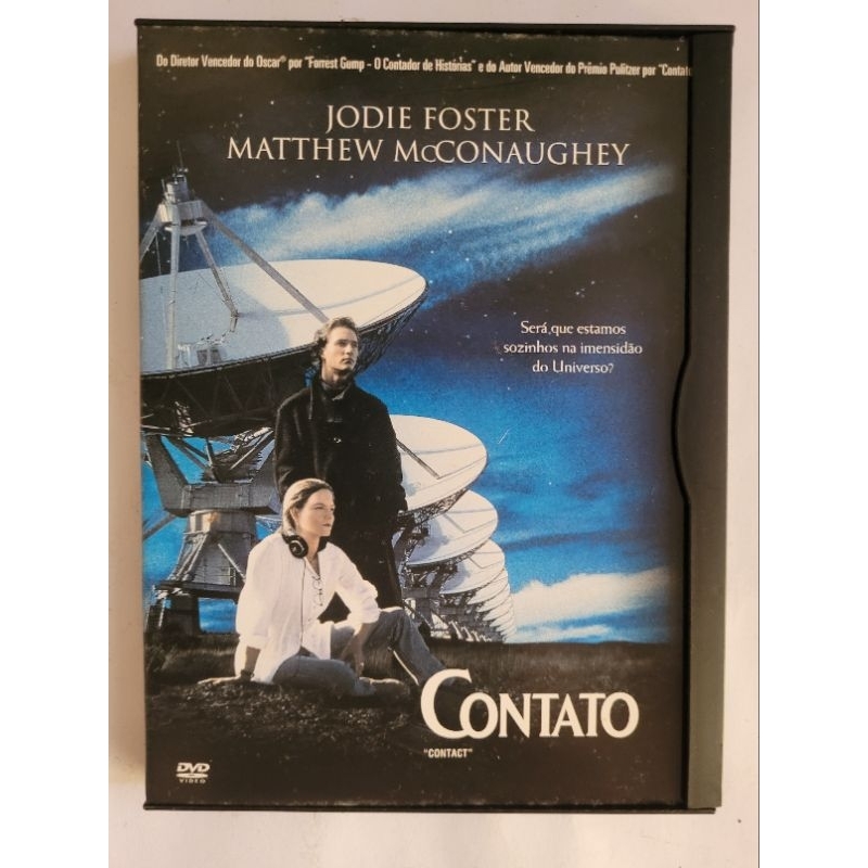 DVD CONTATO SNAPCASE ORIGINAL RARO MATTHEW MCCONAUGHEY | Shopee Brasil