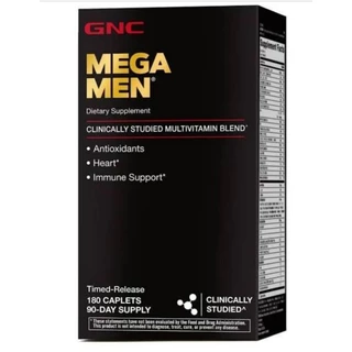Mega Men GNC 180 Tabletes