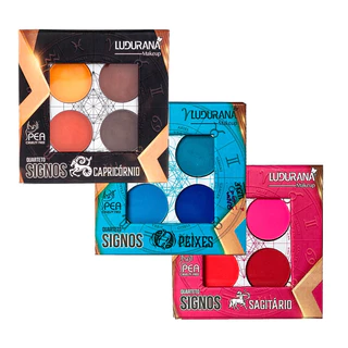 Kit com 3 Paletas Signos Ludurana
