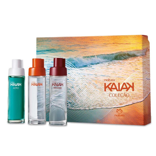 Presente Kit Perfume Natura Kaiak Coleção Miniaturas Feminino