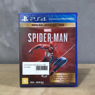 JOGO SPIDER MAN MARVEL MIDIA FISICA NOVO PS4