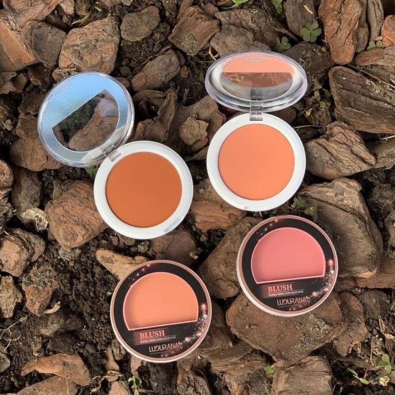 BLUSH ULTRA FINO LUDURANA EFEITO AVELUDADO G Shopee Brasil