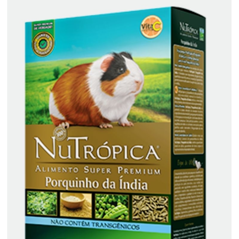 Ração Porquinho Da Índia NuTrópica 300g | Shopee Brasil