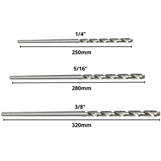 Broca Mourão Fibrocimento Para Telha e Madeira | 1/4" | 5/16" | 3/8" - Fertak