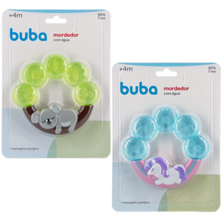 KIT Mordedor para Bebê de Água alívio gengiva com 2 unidades - Buba