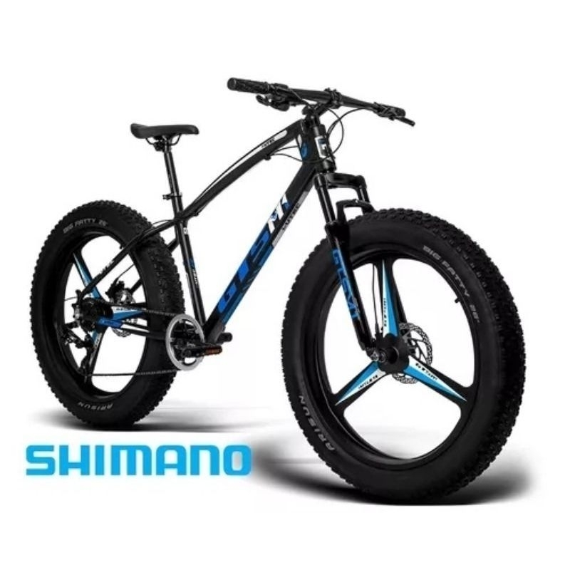 Bicicleta Fat Bike Aro 26 Freio Hidráulico E Roda Magnésio