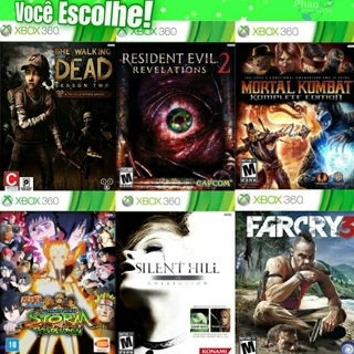 Jogo para Xbox 360 desbloqueado a escolha
