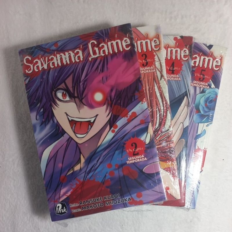 Mangá Savanna Game - 2ª temporada - Mangás JBC