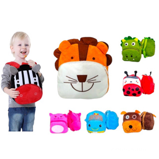 Mochila Infantil Mochilinha Animais Escolar Passeio Bebe Menina Menino  Creche