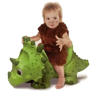 Andador Dinossauro Tricerátops Gigante Infantil Dino - Roma