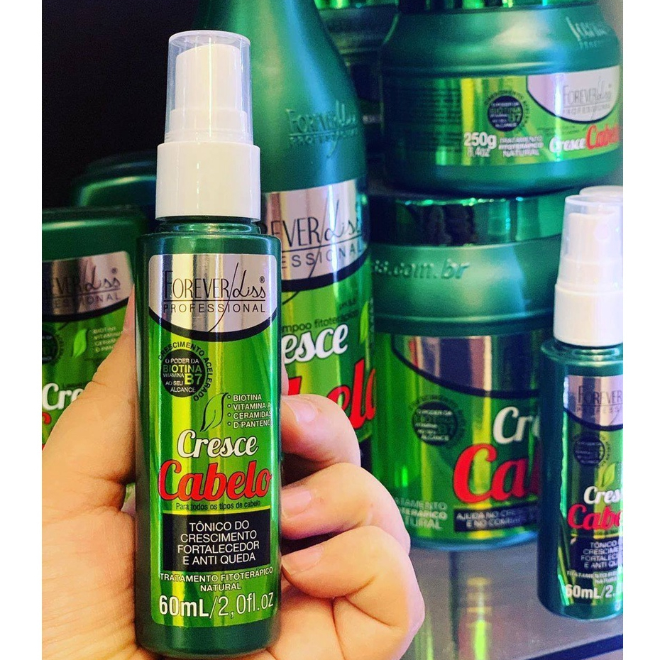 Tônico Capilar Cresce Cabelo Forever Liss 60ml | Shopee Brasil